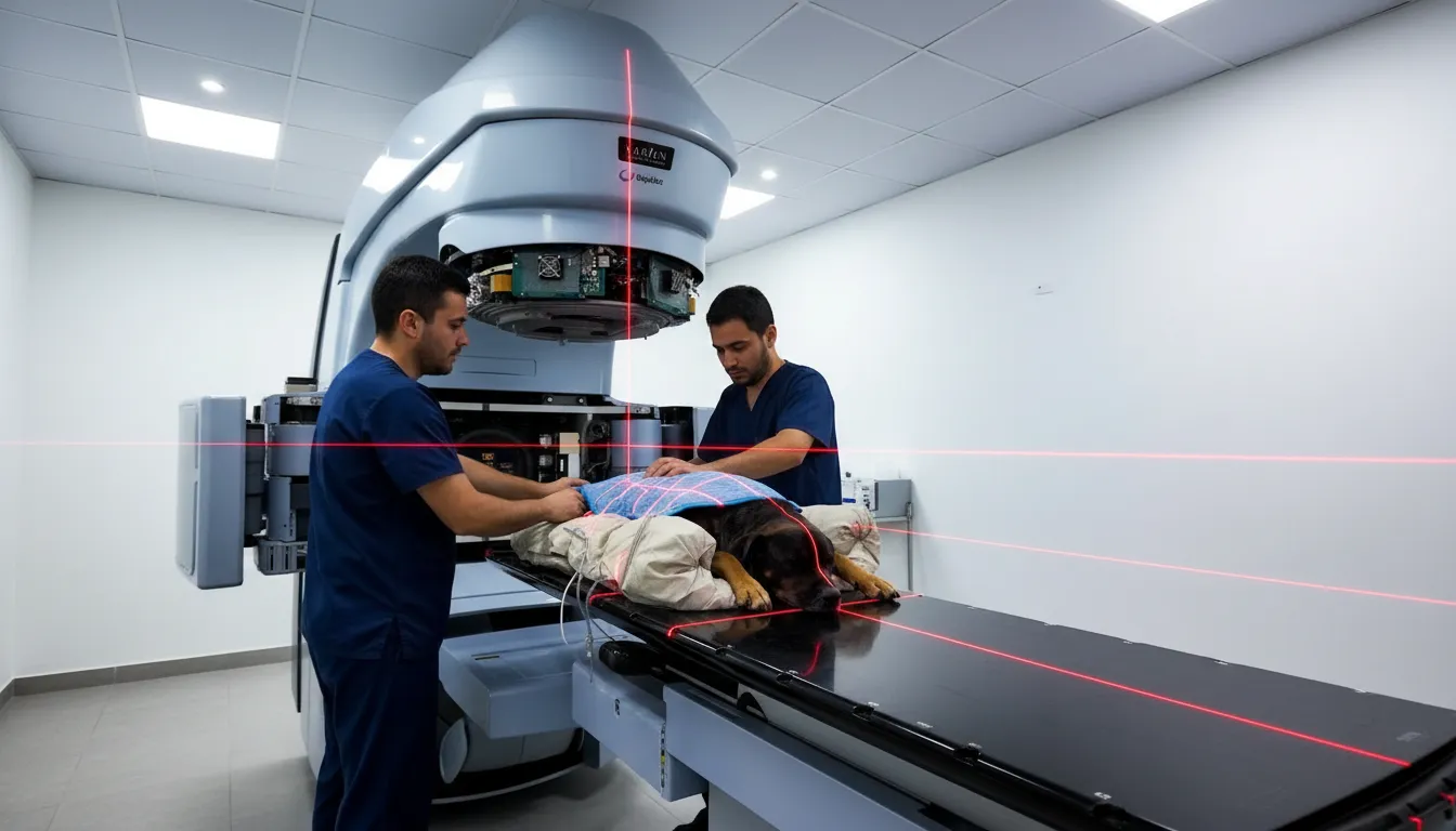 Veterinary radiation therapy at AARADONC